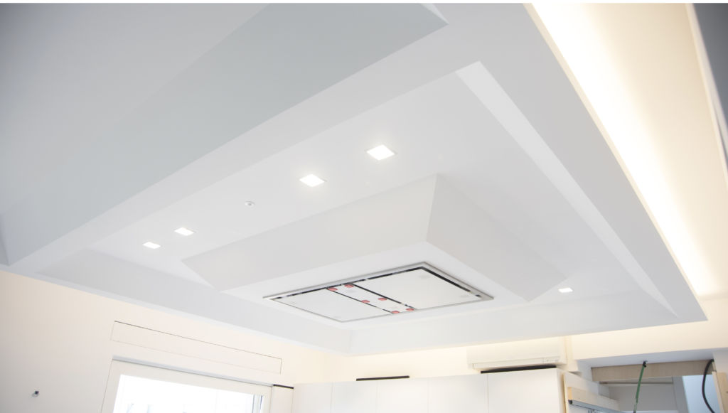 punti luce soffitto moderno